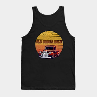 Old Dudes Rule Tank Top